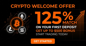 125% crypto deposit bonus
