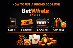 How to use a promo code for BetWhale casino